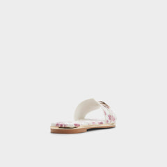 Darlina in White Combo - Slide sandal