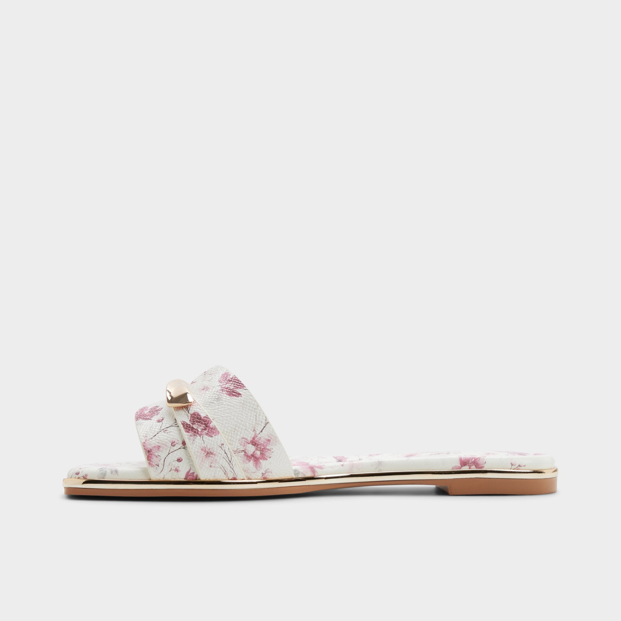 Darlina in White Combo - Slide sandal