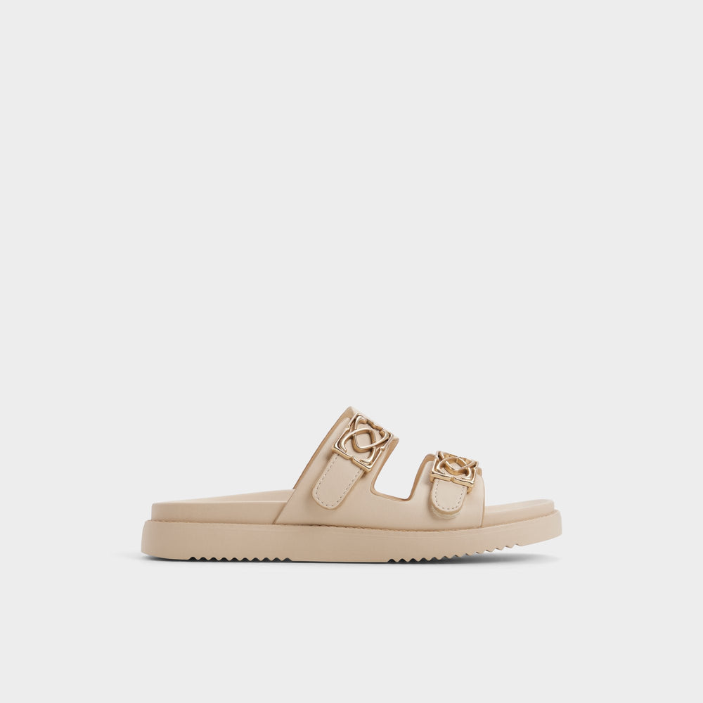 Footbed sandal Mungos in Cream - Footbed sandal