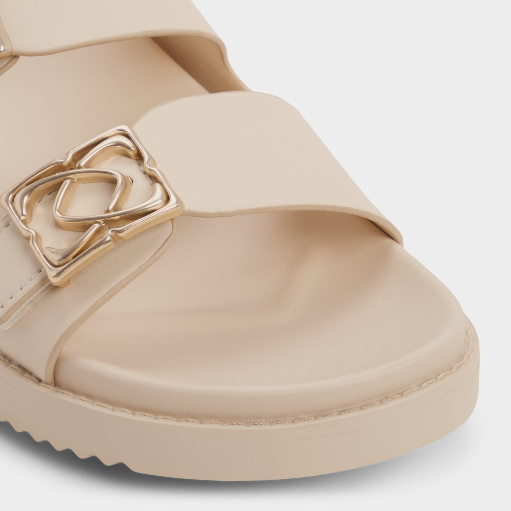 Footbed sandal Mungos in Cream - Footbed sandal
