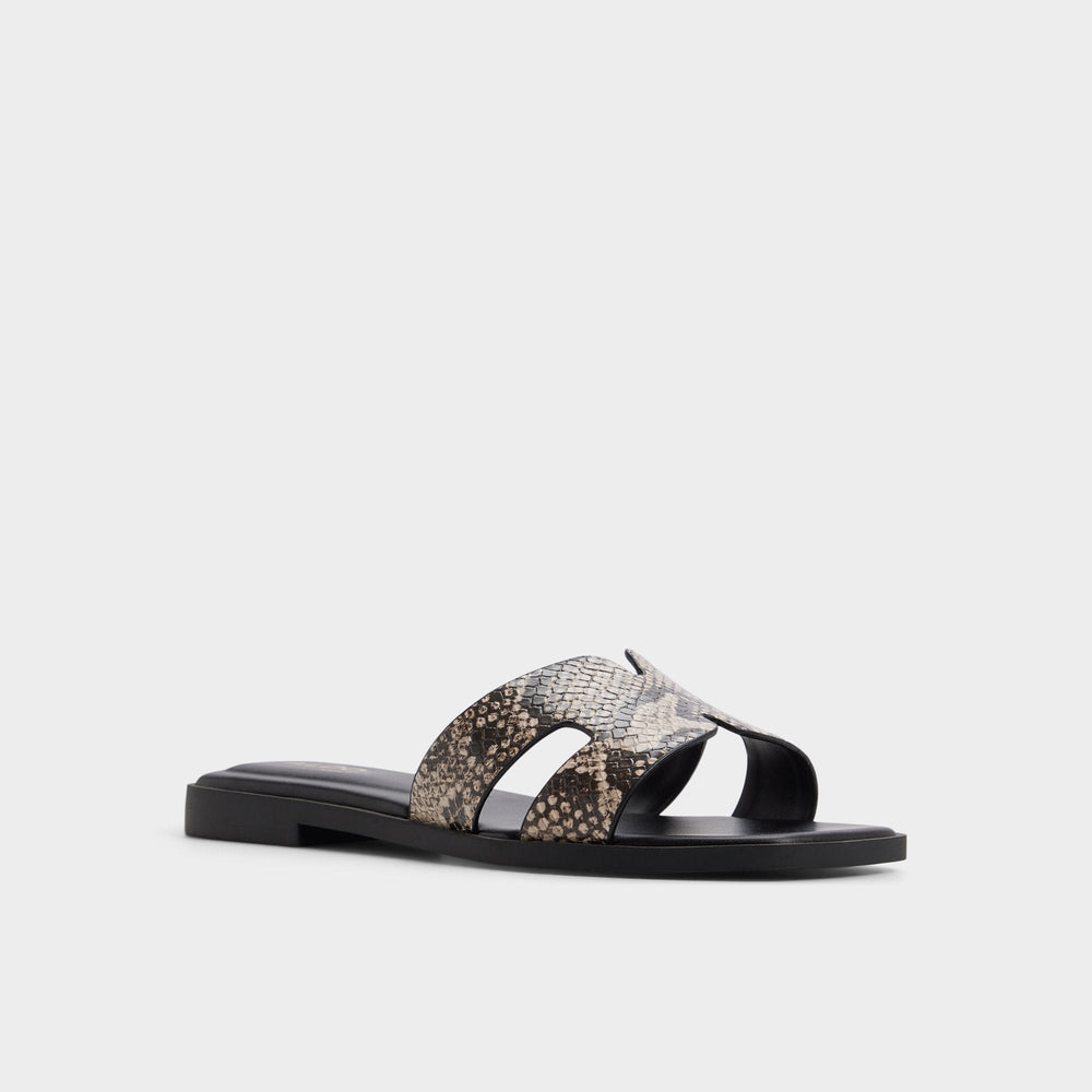 Itsandal in Open Brown 14190528 - Slide sandal
