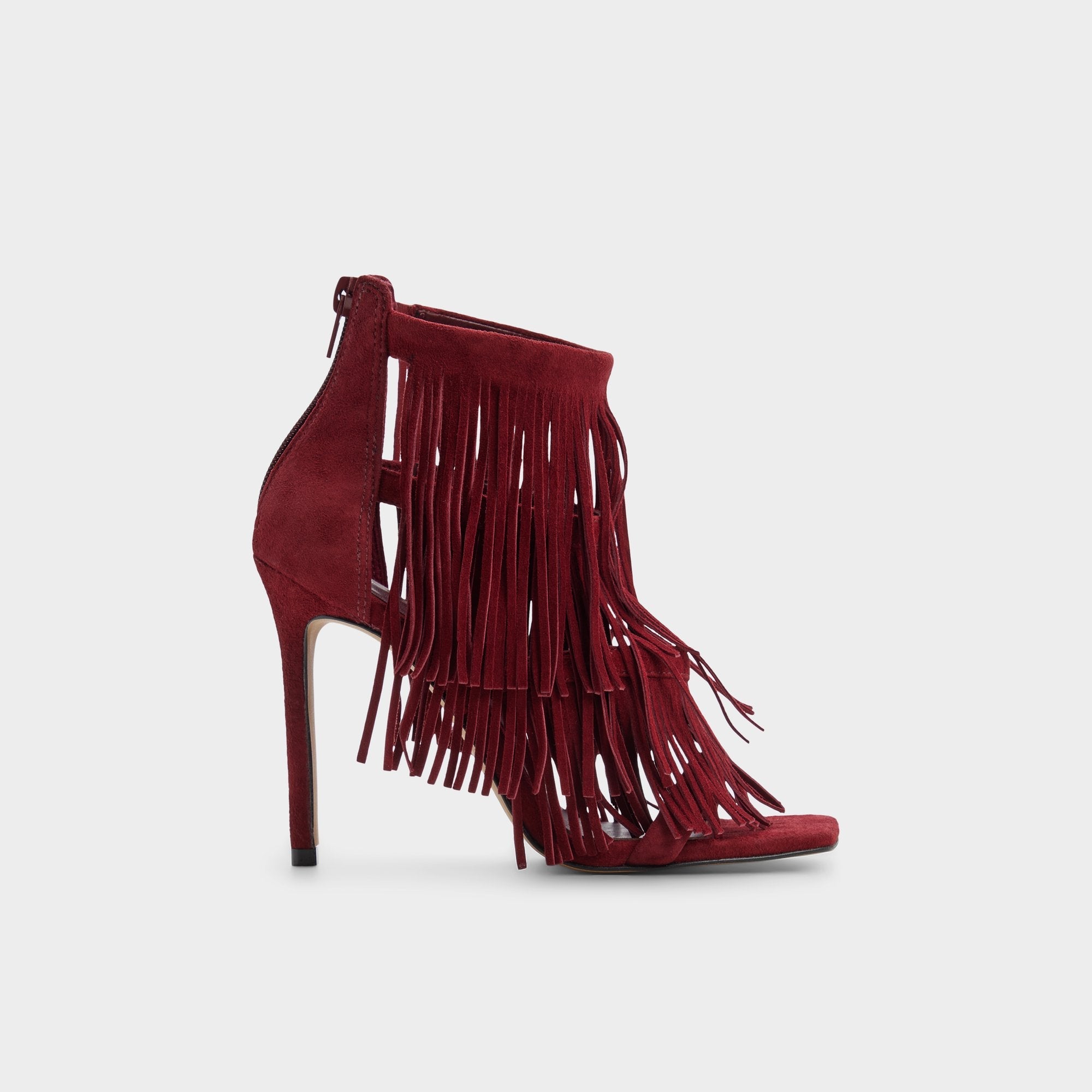 Nahana in Bordo - Strappy heeled sandal Stiletto heel