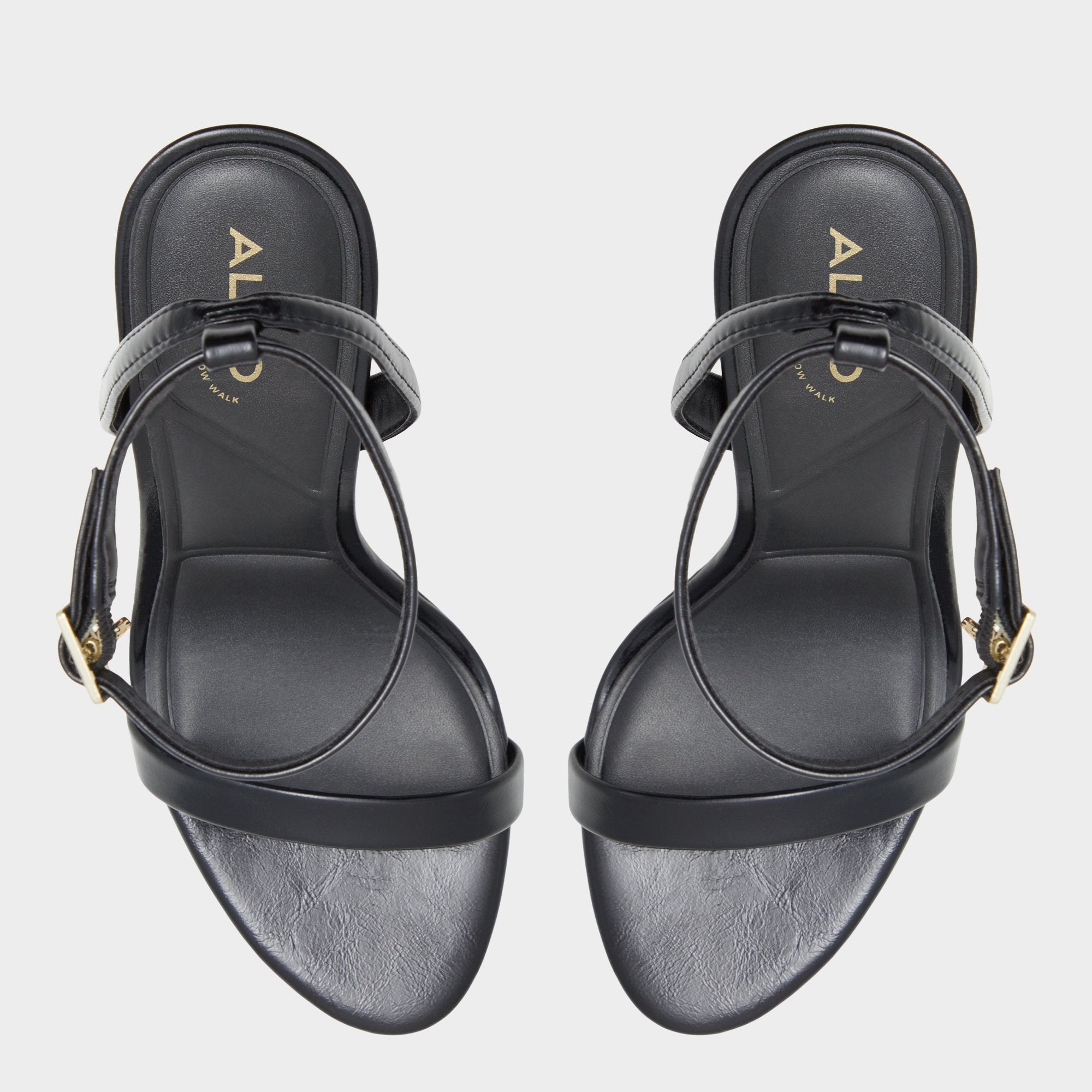 Maristou Black Women's Strappy sandals - Heeled sandal Stiletto heel