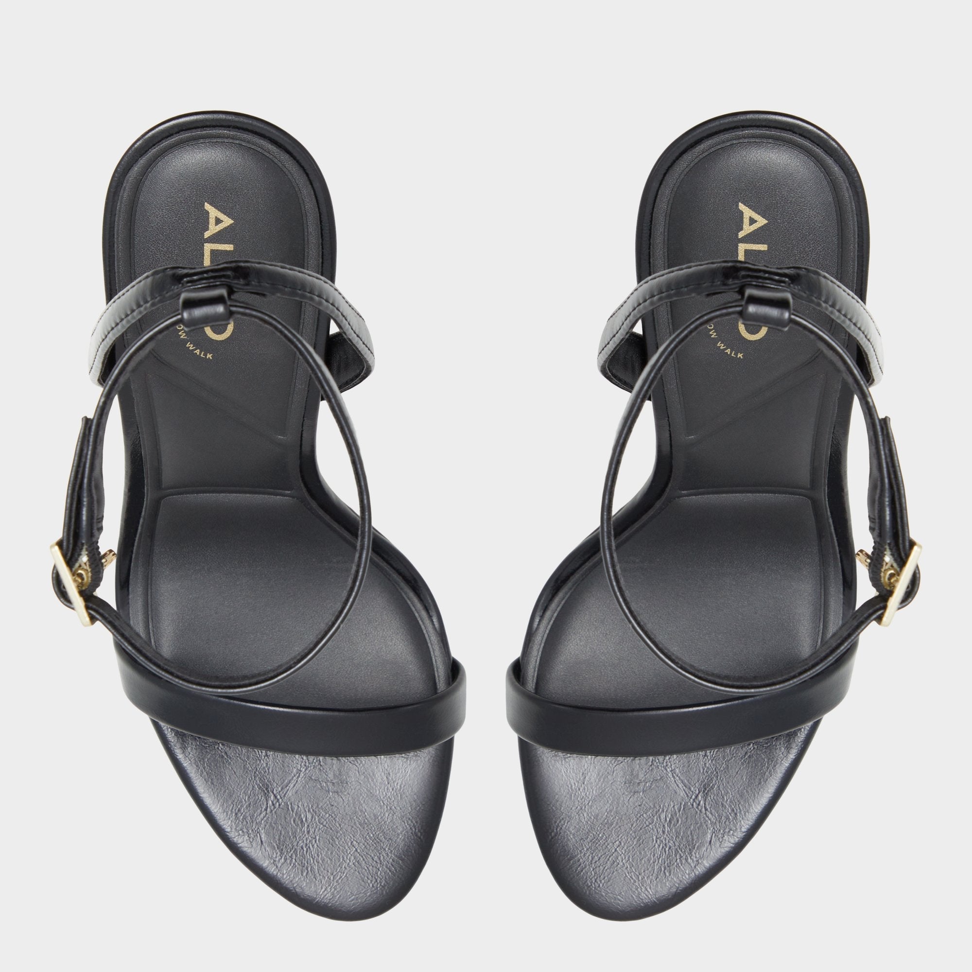Maristou Black Women's Strappy sandals - Heeled sandal Stiletto heel