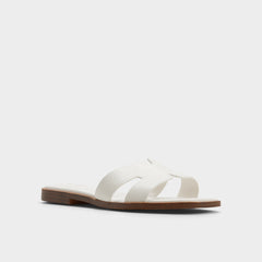 Itsandalb in White - Slide sandal