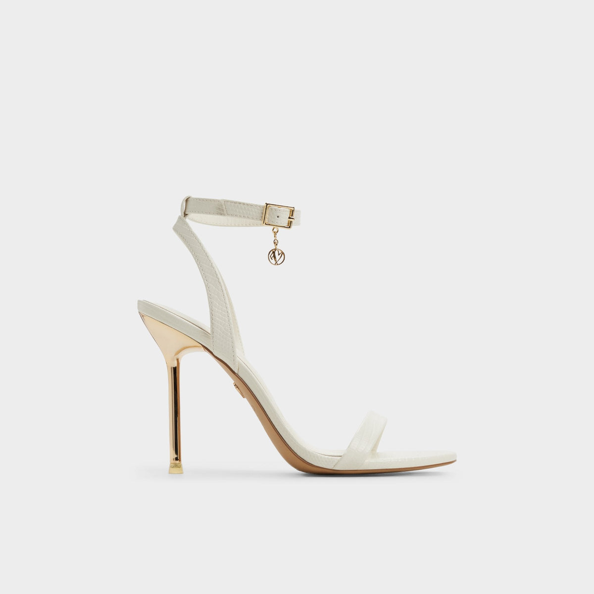 Maristou White Women's Strappy sandals - Heeled sandal Stiletto heel