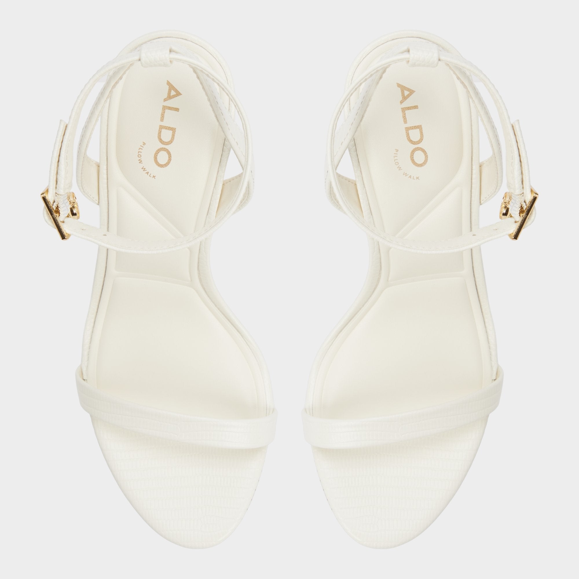 Maristou White Women's Strappy sandals - Heeled sandal Stiletto heel