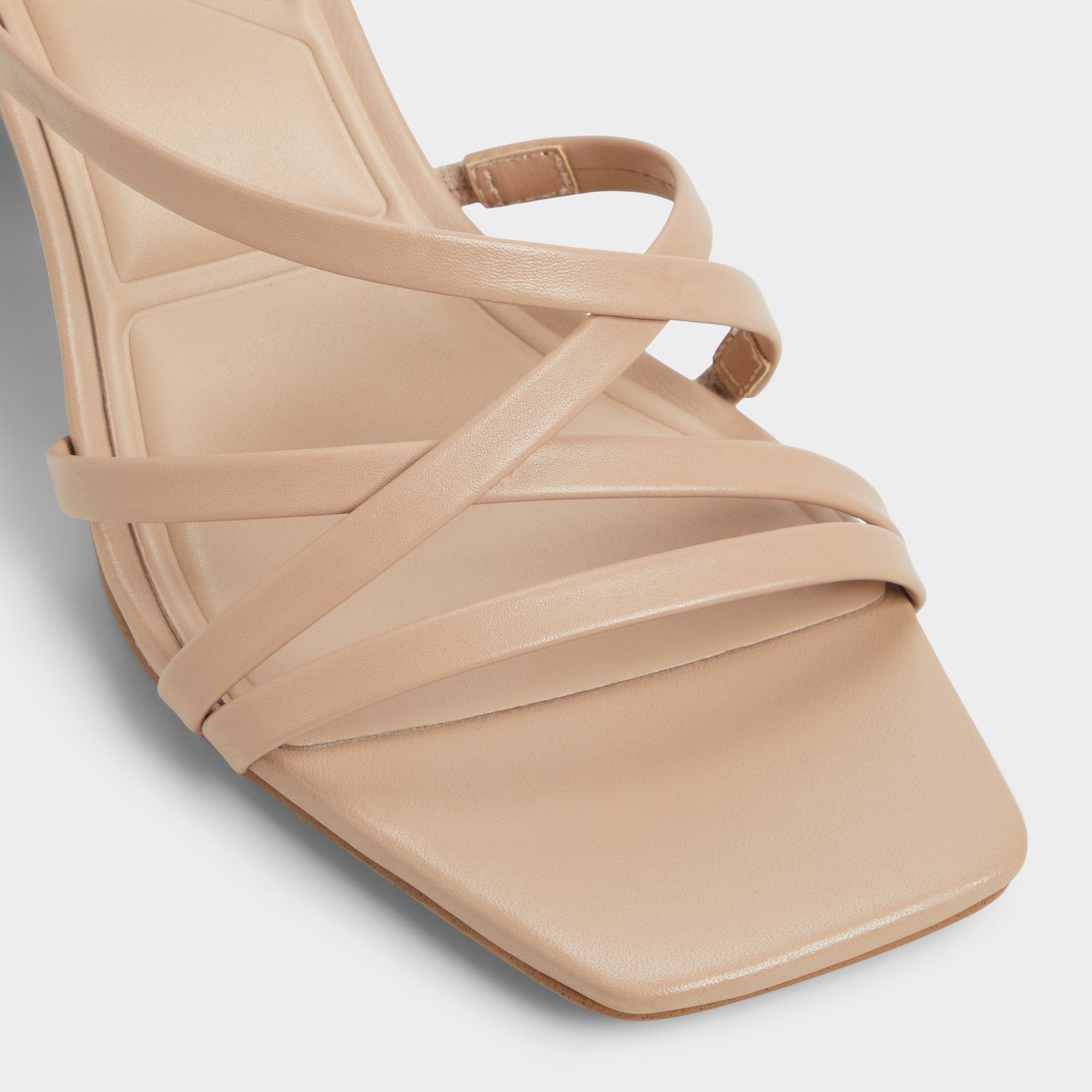 Block heel Esther Tan Women's Block heels - Strappy heeled sandal