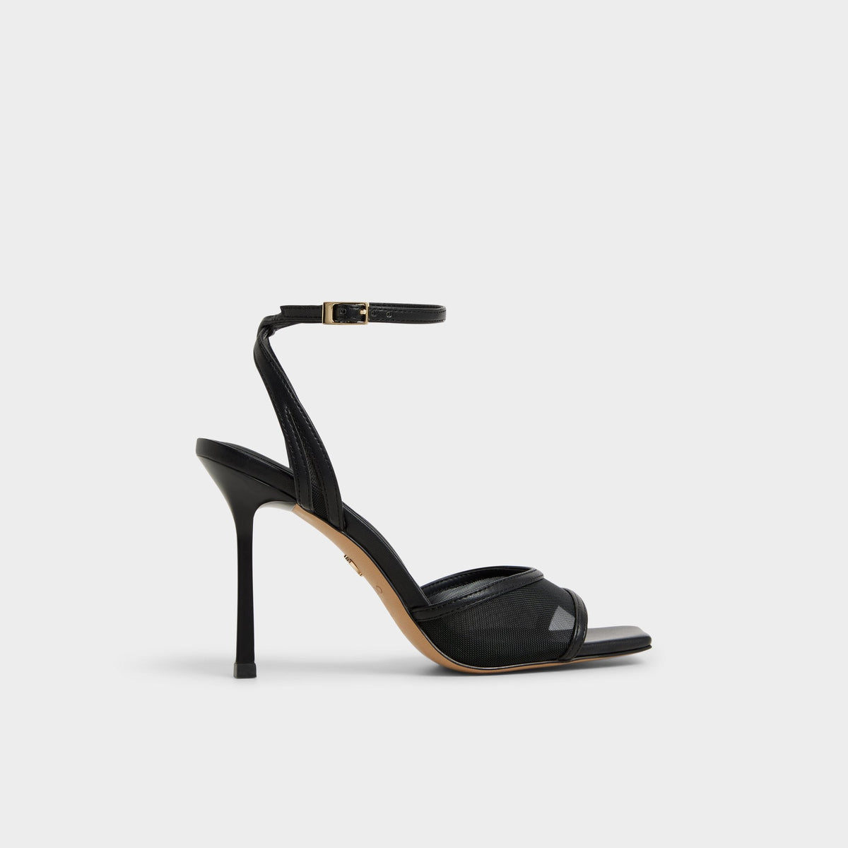 Sharra in Black 14119591 - Strappy heeled sandal Stiletto heel