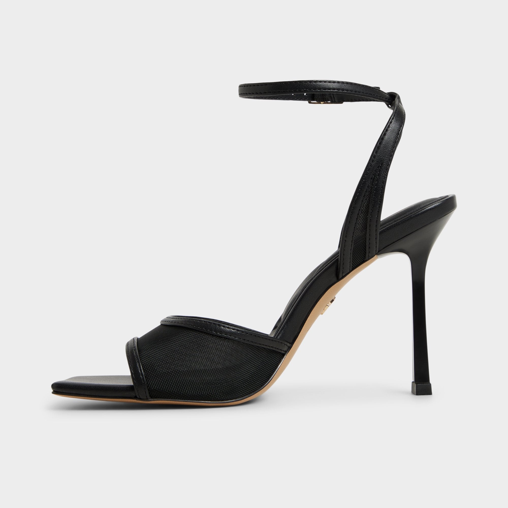 Sharra in Black 14119591 - Strappy heeled sandal Stiletto heel