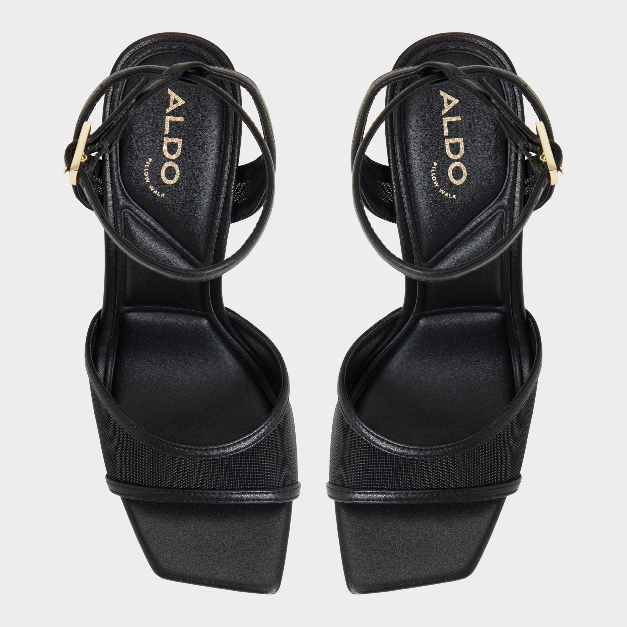 Sharra in Black 14119591 - Strappy heeled sandal Stiletto heel