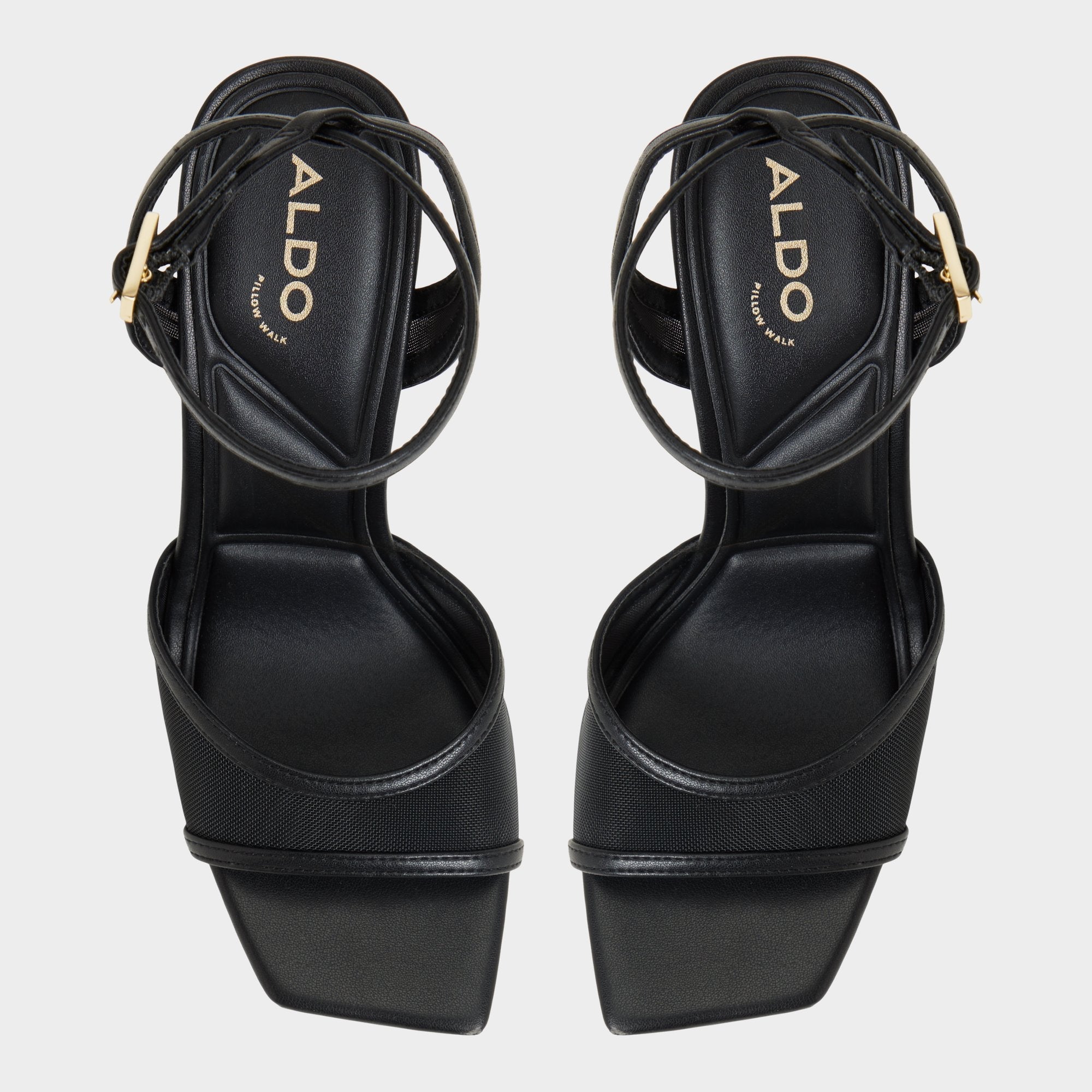 Sharra in Black 14119591 - Strappy heeled sandal Stiletto heel
