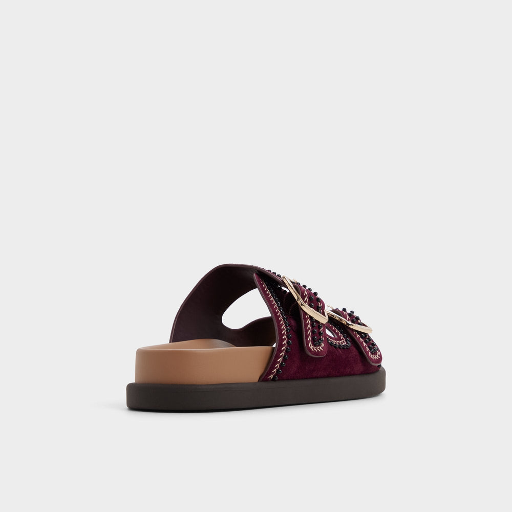 Bohochic in Bordo - Footbed sandal Footbed sandal
