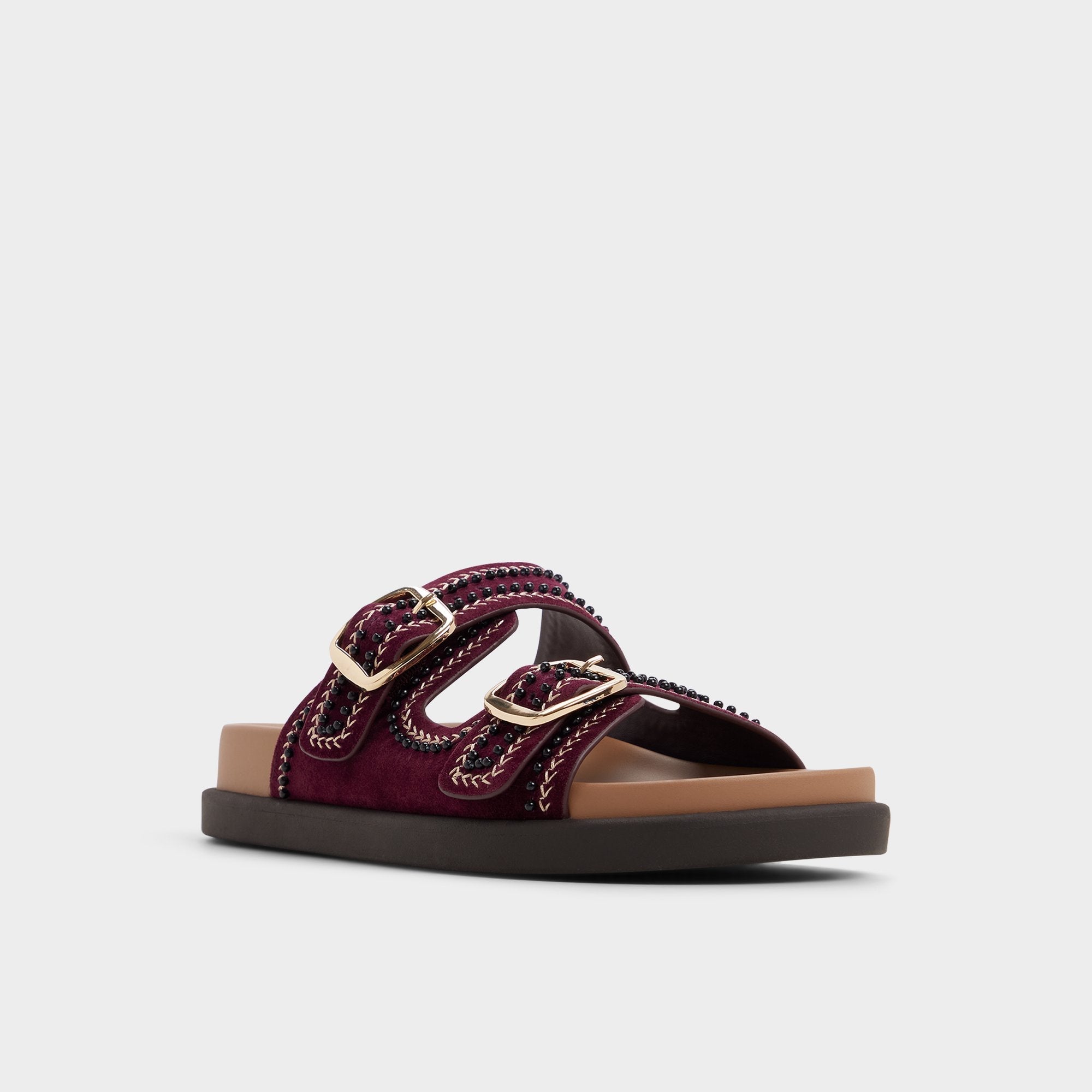 Bohochic in Bordo - Footbed sandal Footbed sandal
