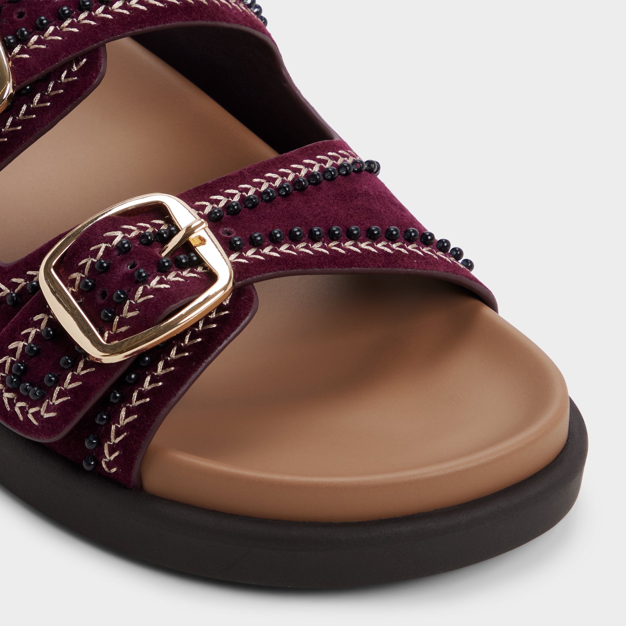 Bohochic in Bordo - Footbed sandal Footbed sandal