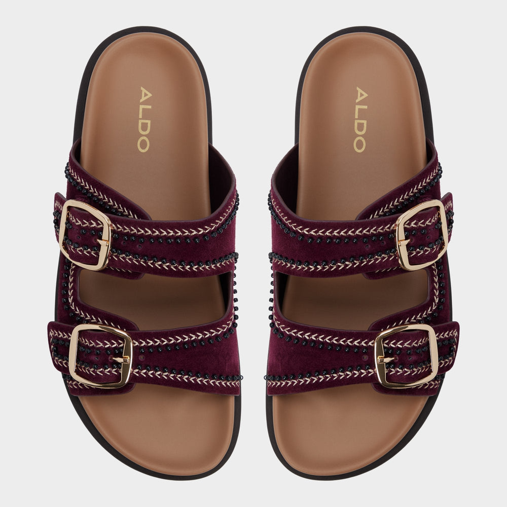 Bohochic in Bordo - Footbed sandal Footbed sandal