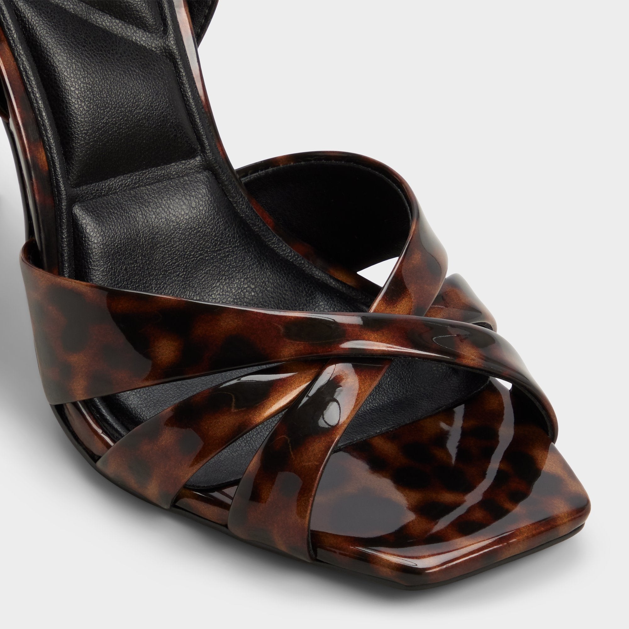 Meteora in Open Brown - Strappy heeled sandal Stiletto heel