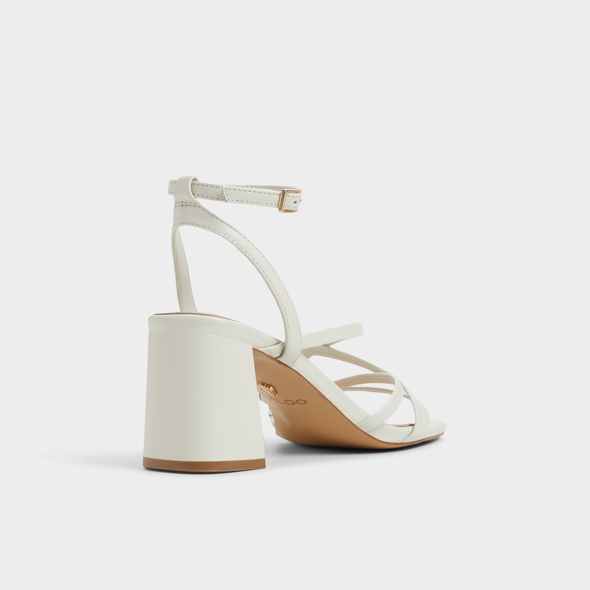 Esther Other White Women's Block heels - Strappy heeled sandal Block heel