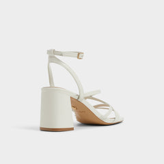 Esther Other White Women's Block heels - Strappy heeled sandal Block heel