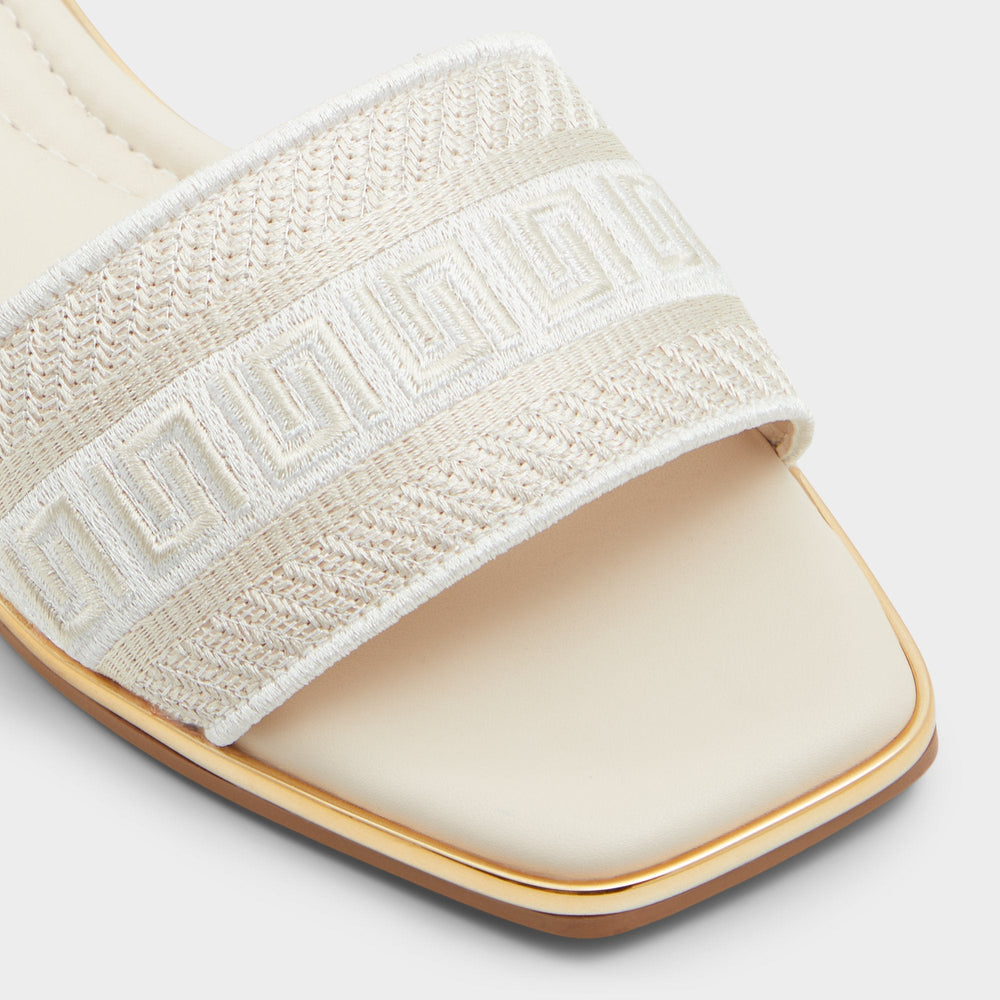Oceania in Other Beige - Slide sandal