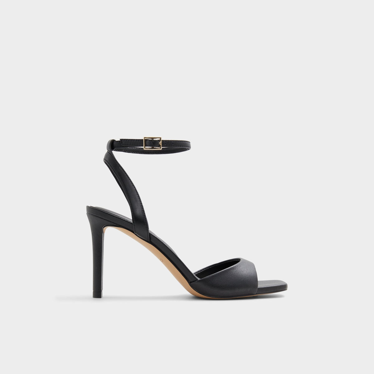 Sake Black Women's Strappy sandals - Strappy heeled sandal