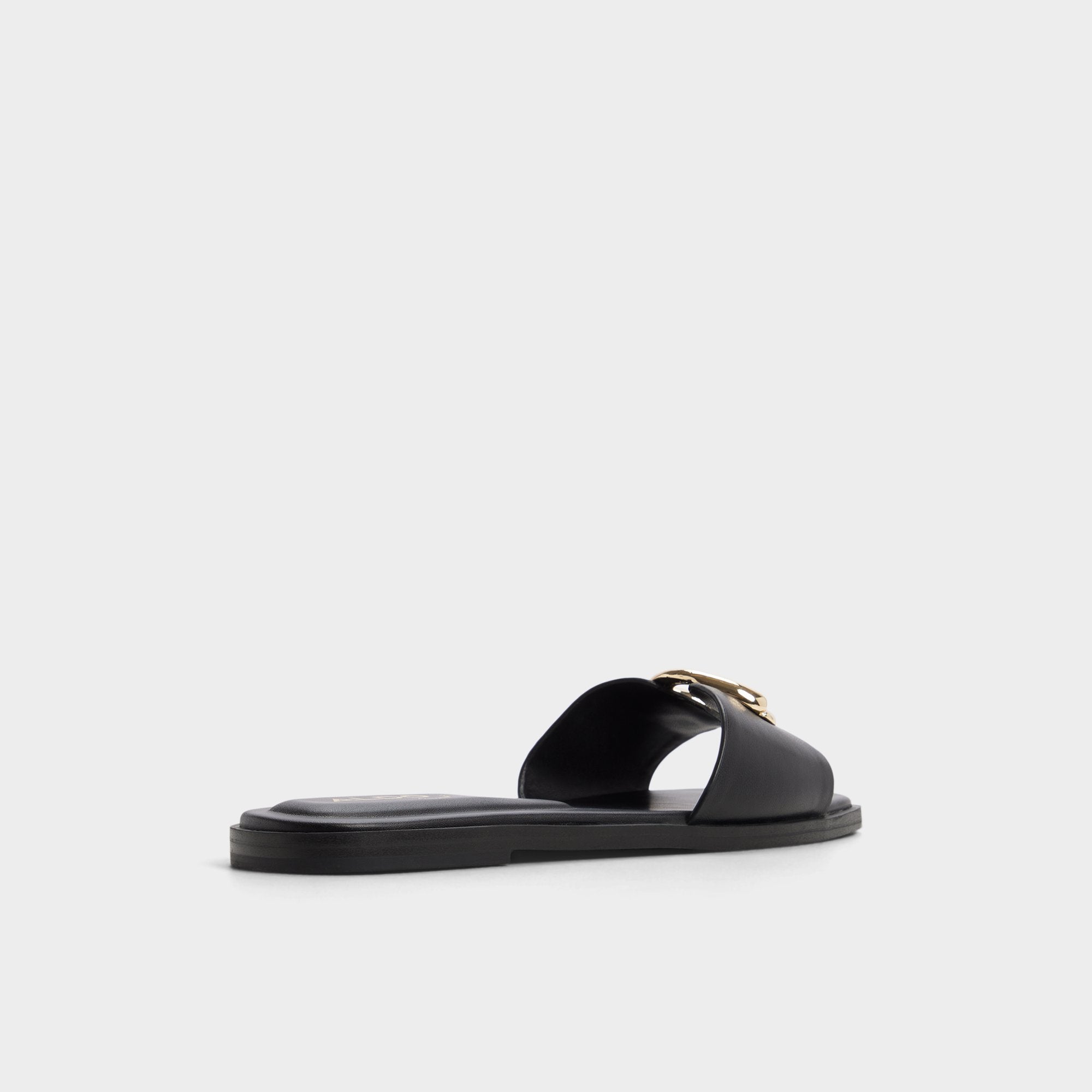 Biggin in Black - Slide sandal