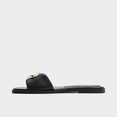 Biggin in Black - Slide sandal