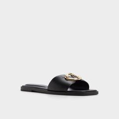 Biggin in Black - Slide sandal