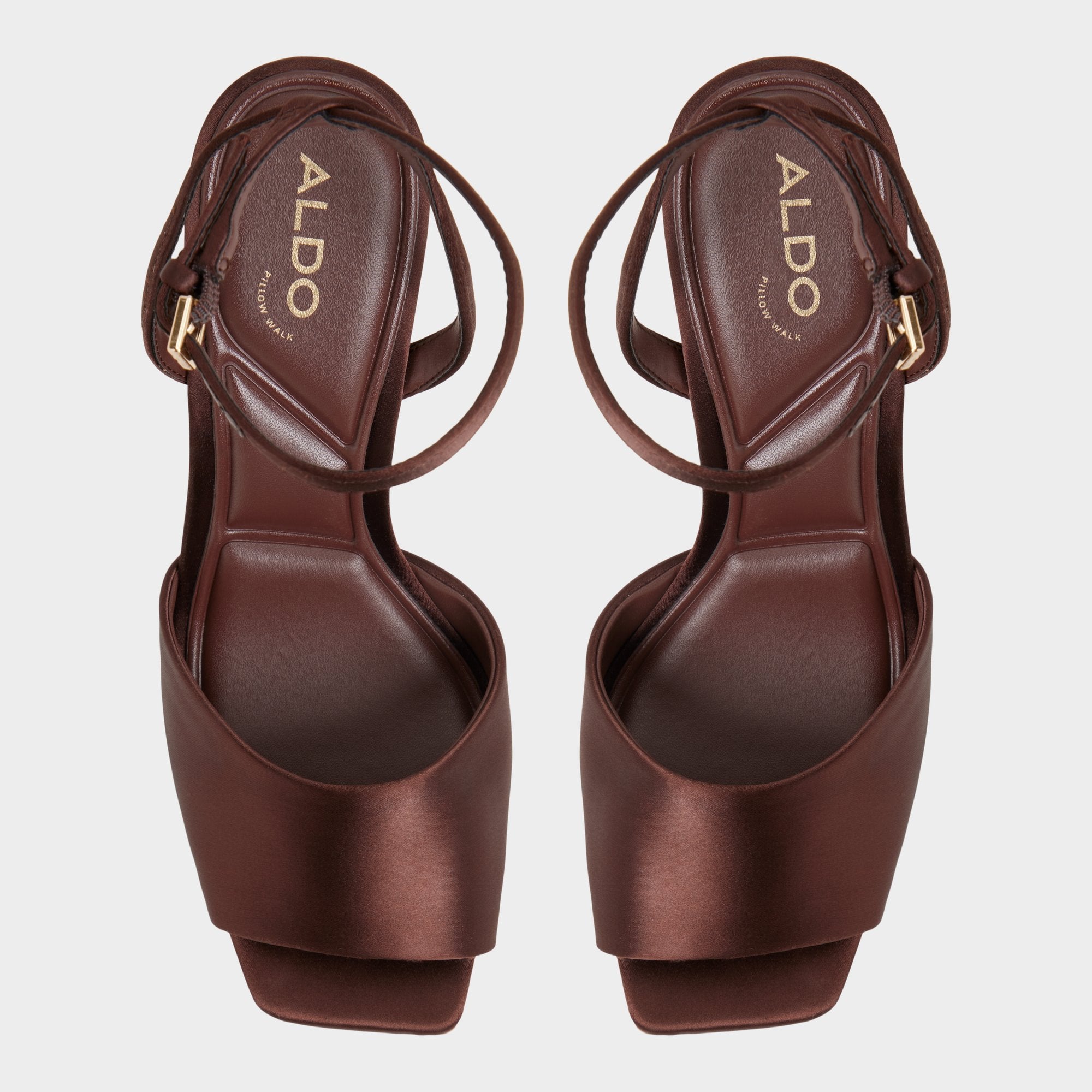 Kaiasien in Dark Brown 14151897 - Strappy heeled sandal Stiletto heel