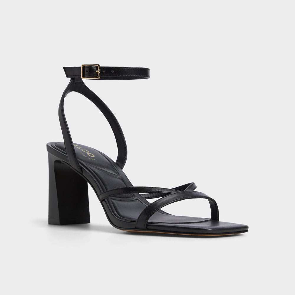 Stellare Other Black Women's Block heels - Strappy heeled sandal Block heel