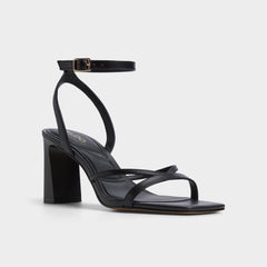 Stellare Other Black Women's Block heels - Strappy heeled sandal Block heel