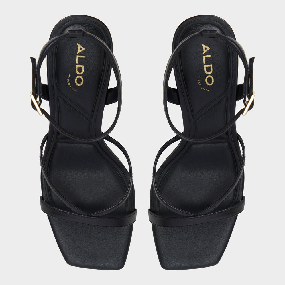 Stellare Other Black Women's Block heels - Strappy heeled sandal Block heel