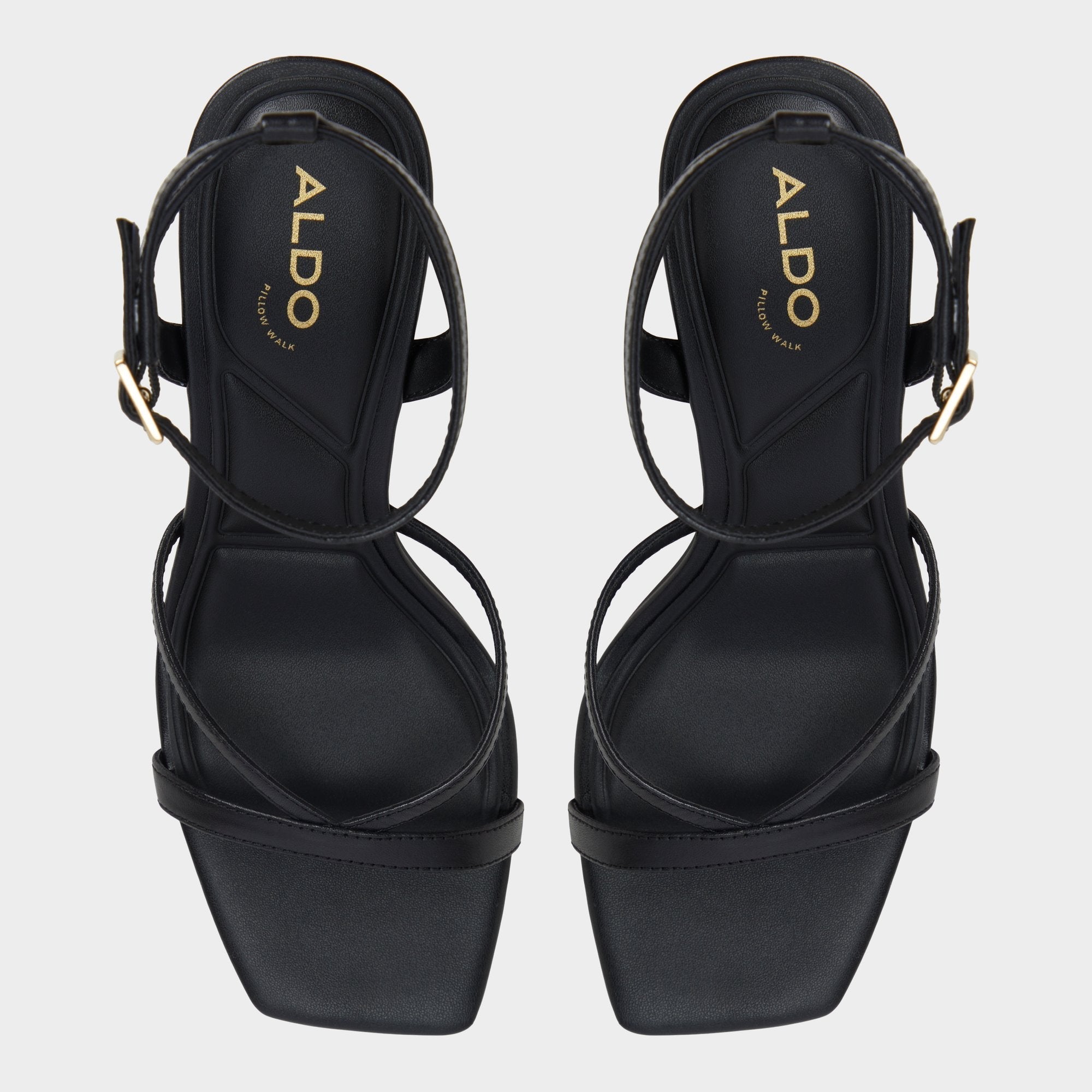 Stellare Other Black Women's Block heels - Strappy heeled sandal Block heel
