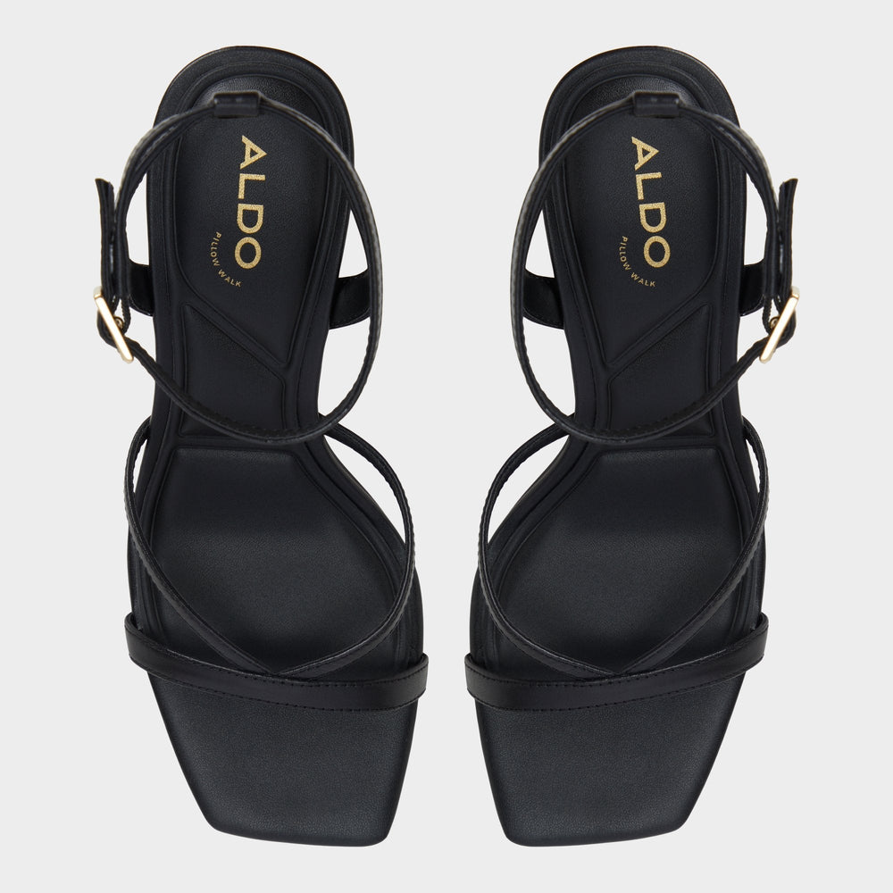 Stellare Other Black Women's Block heels - Strappy heeled sandal Block heel