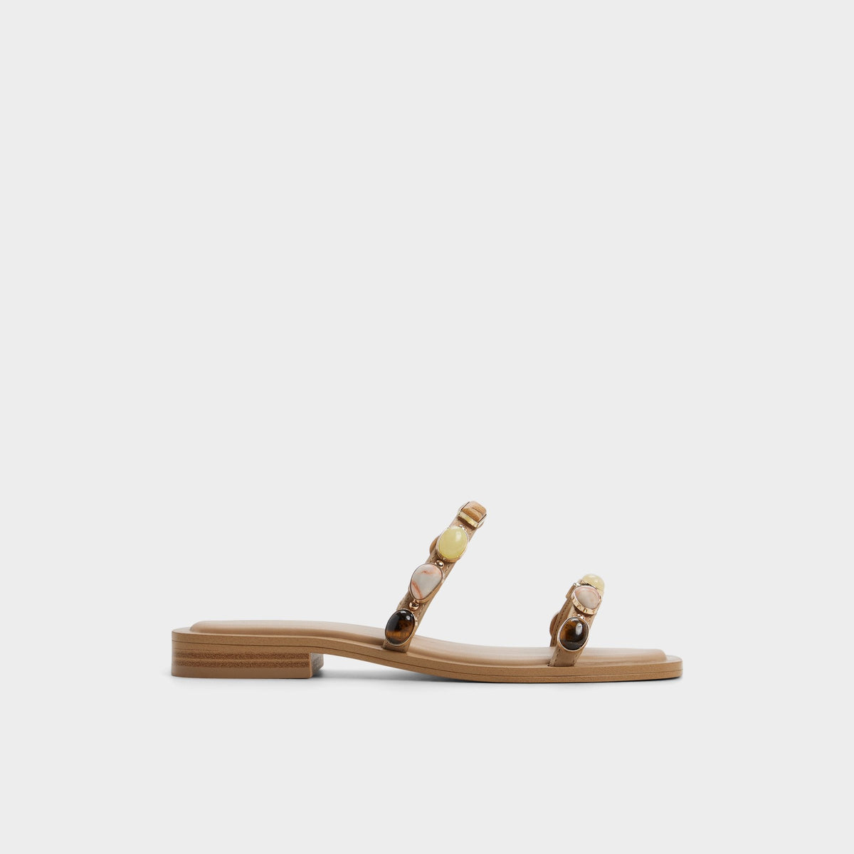 Sapphira in Medium Beige 14213541 - Slide sandal