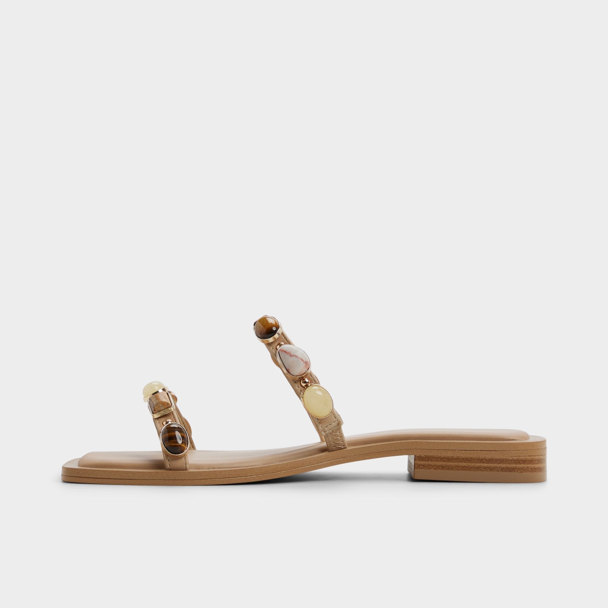 Sapphira in Medium Beige 14213541 - Slide sandal