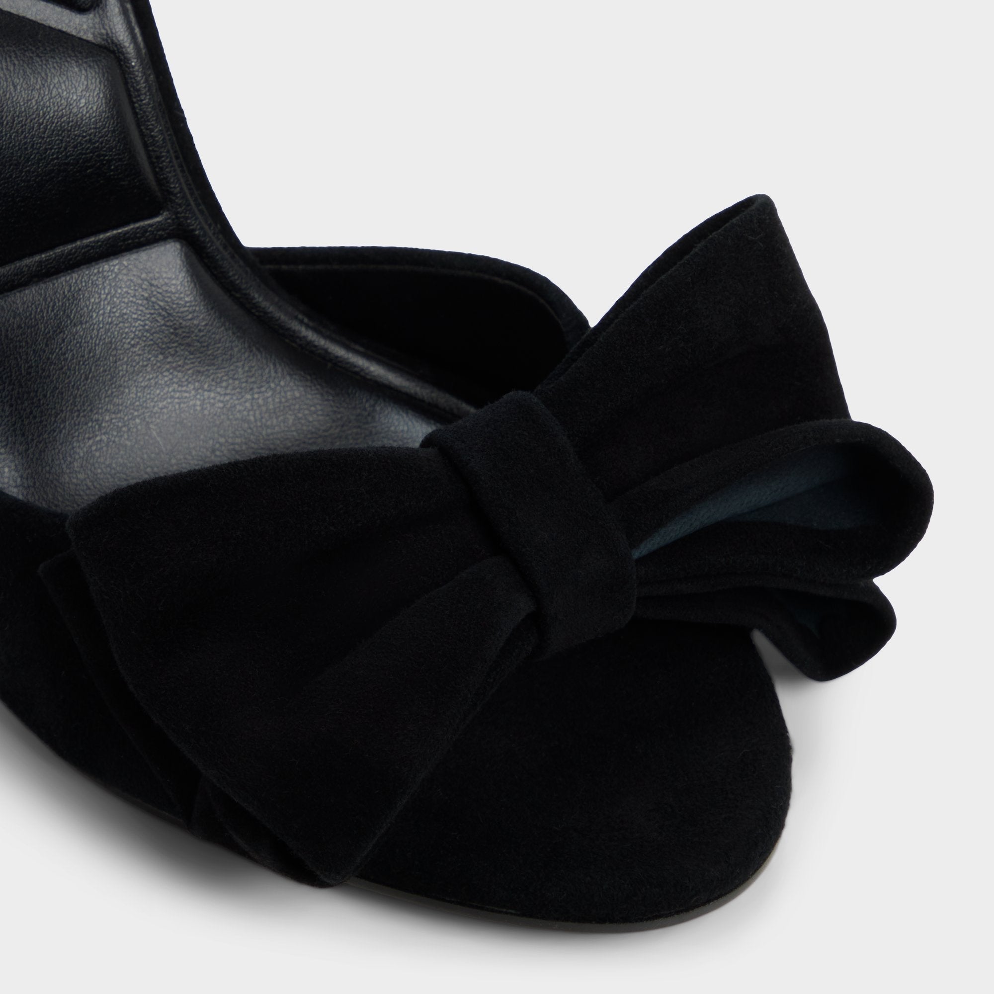 Tinsletta in Other Black - Strappy heeled sandal Stiletto heel