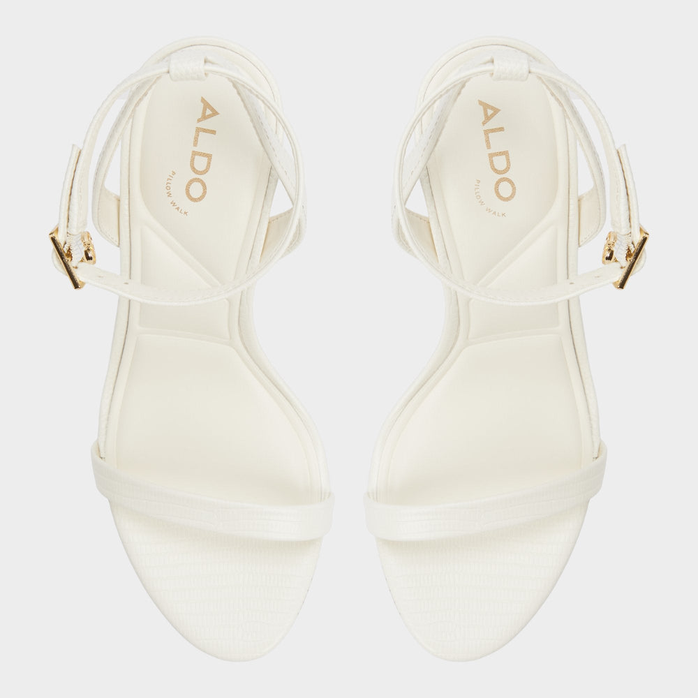 Maristou-xt White Women's Heeled sandals - Strappy heeled sandal Stiletto heel