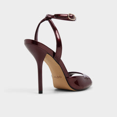 Forevermore in Medium Red - Strappy heeled sandal Stiletto heel