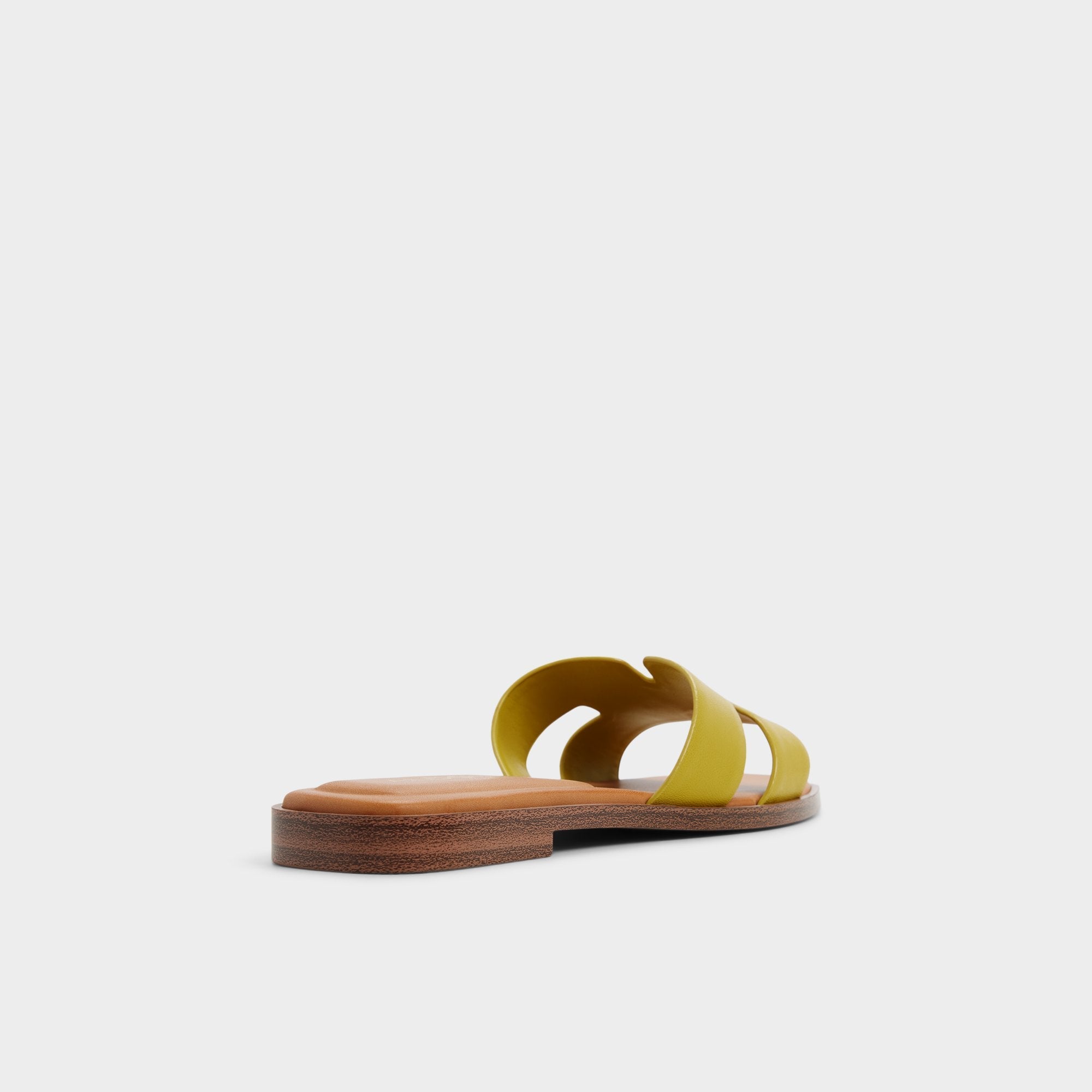 Itsandal in Other Yellow - Slide sandal