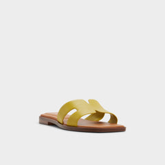 Itsandal in Other Yellow - Slide sandal