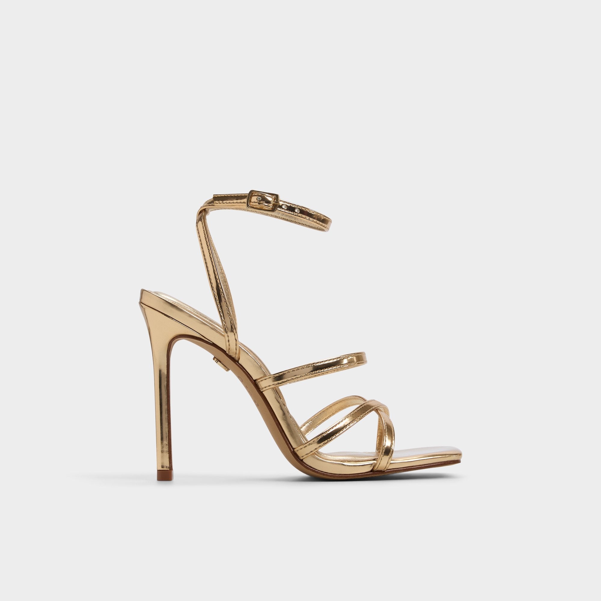 Galoi Gold Women's Iridescent metallics - Strappy heeled sandal