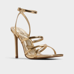 Galoi Gold Women's Iridescent metallics - Strappy heeled sandal