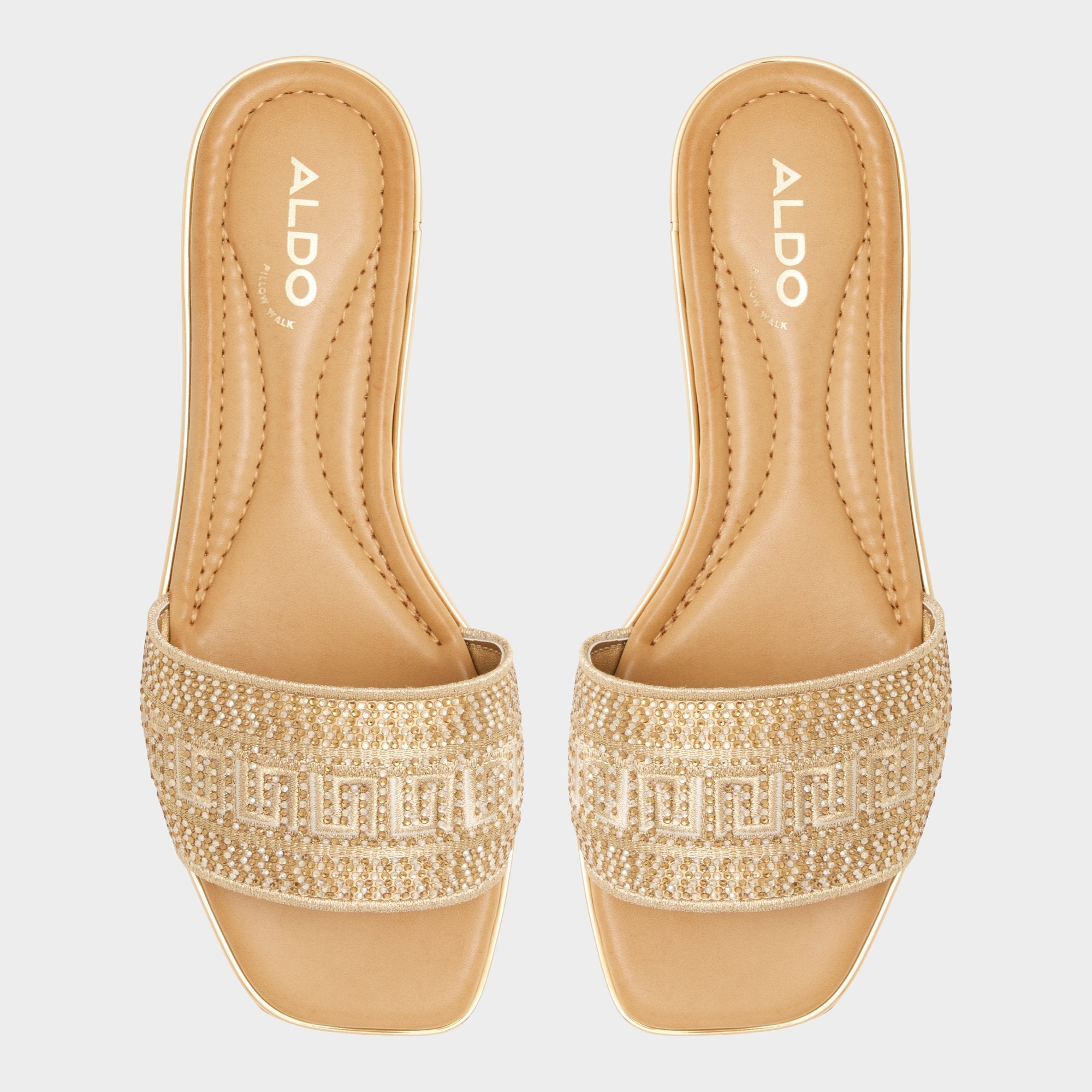 Oceania in Gold 13747178 - Slide sandal