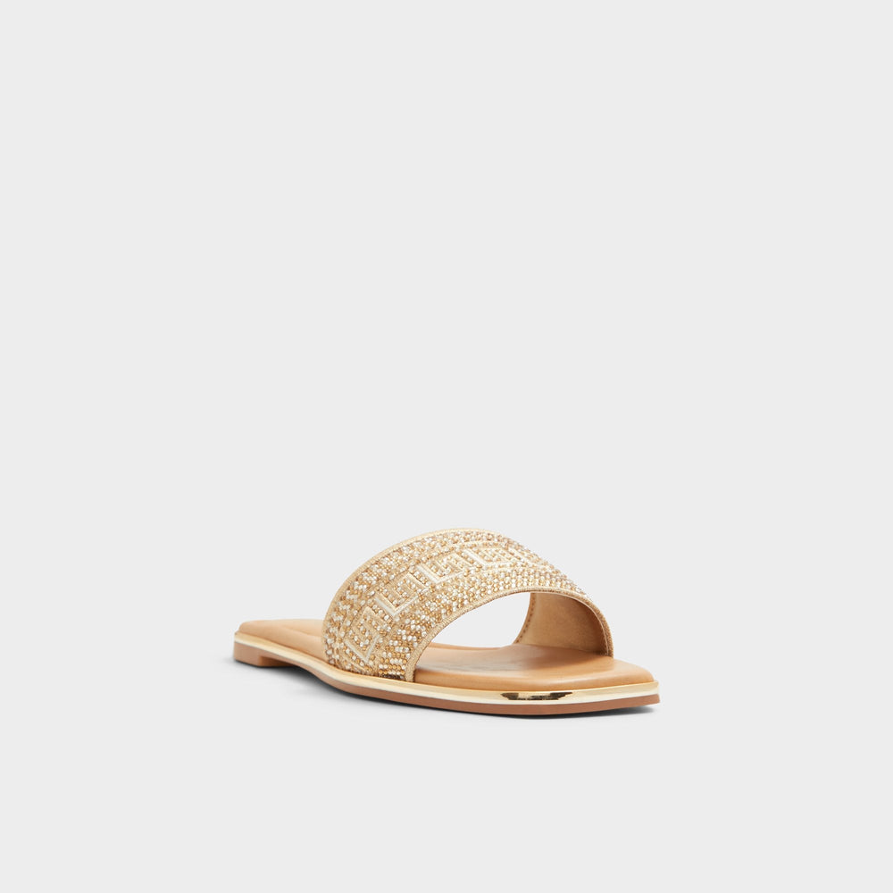 Oceania in Xt Gold - Slide sandal