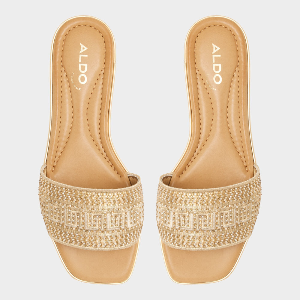 Oceania in Xt Gold - Slide sandal