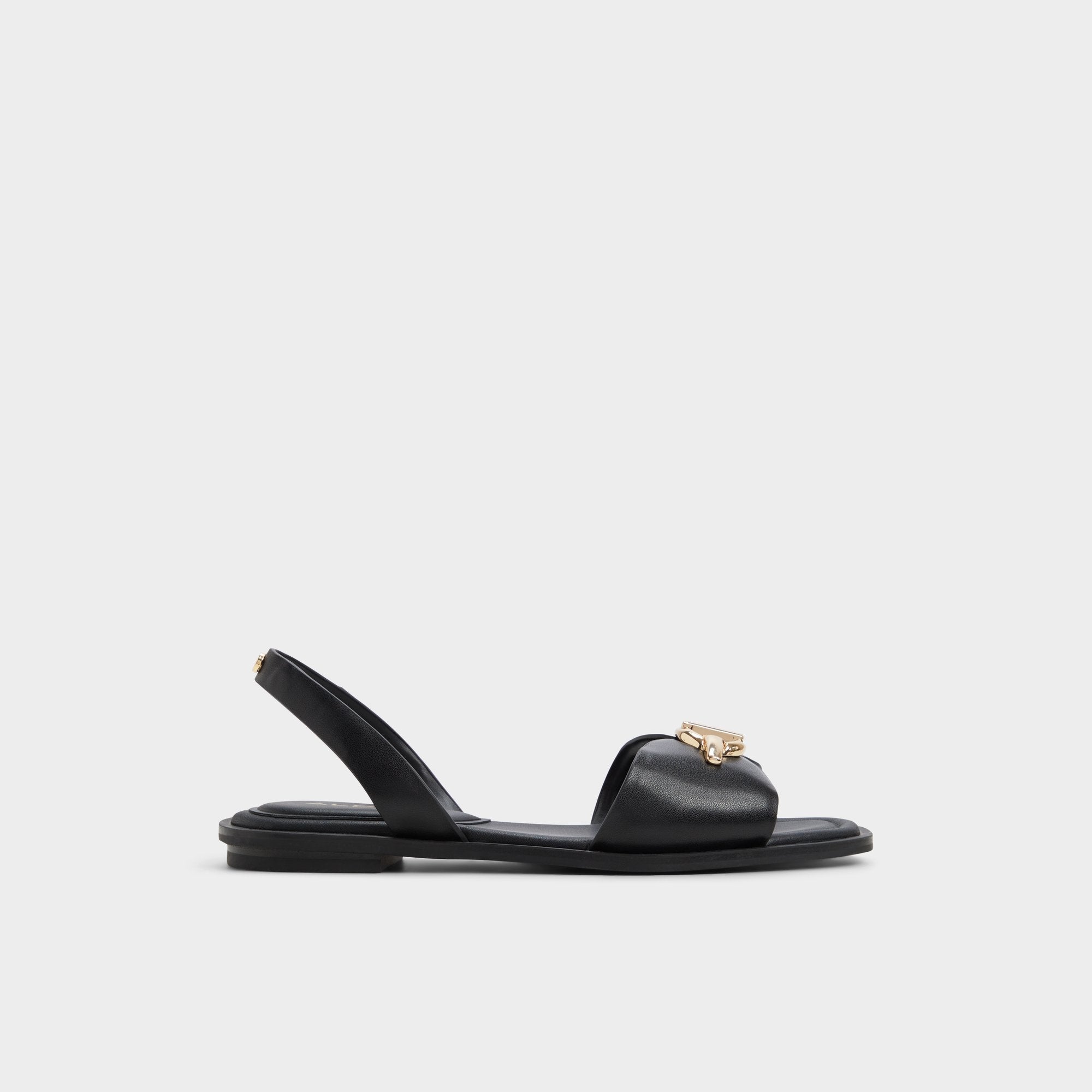 Goassi Black Women's Flats - Flat sandal