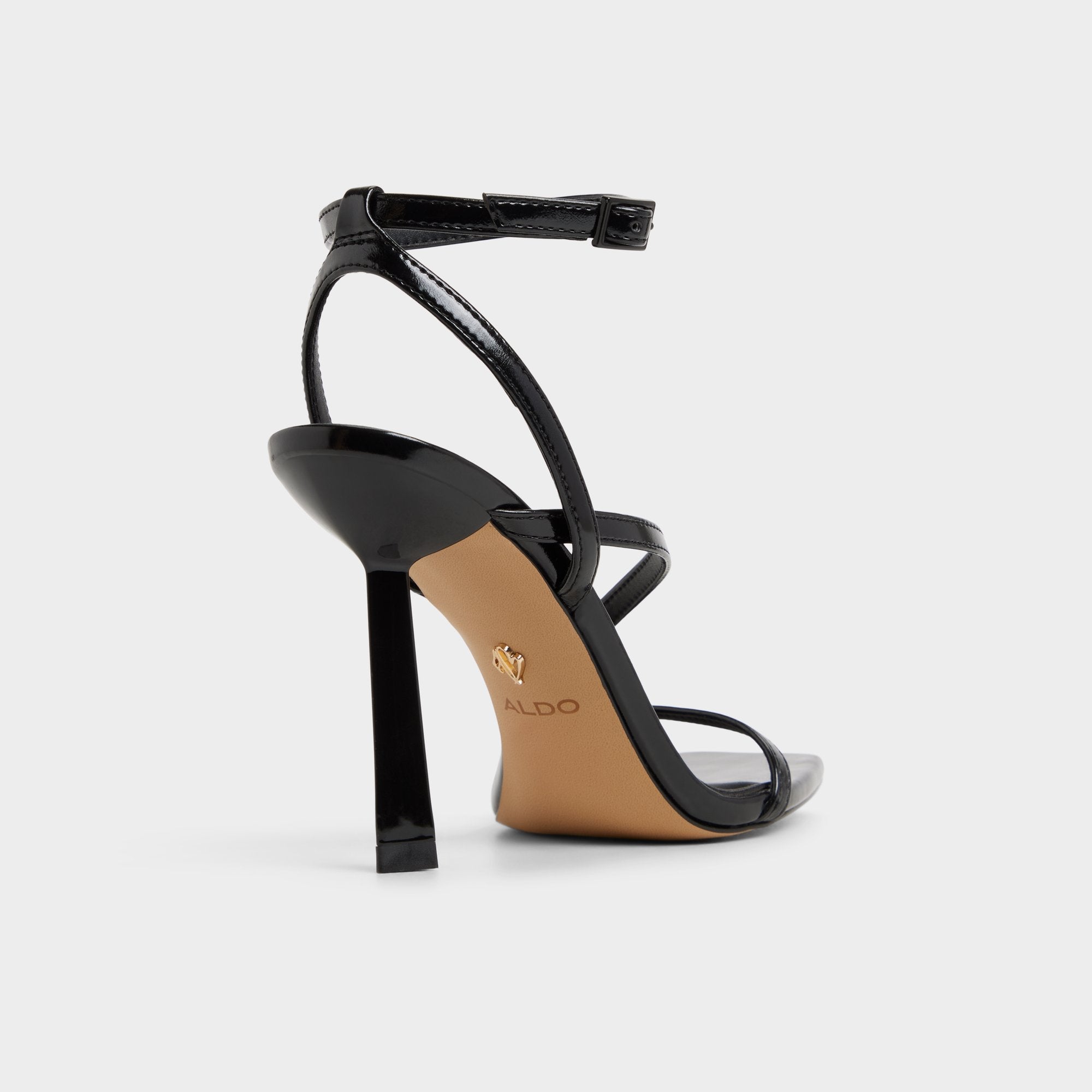 Scintilla in Other Black - Heeled sandal