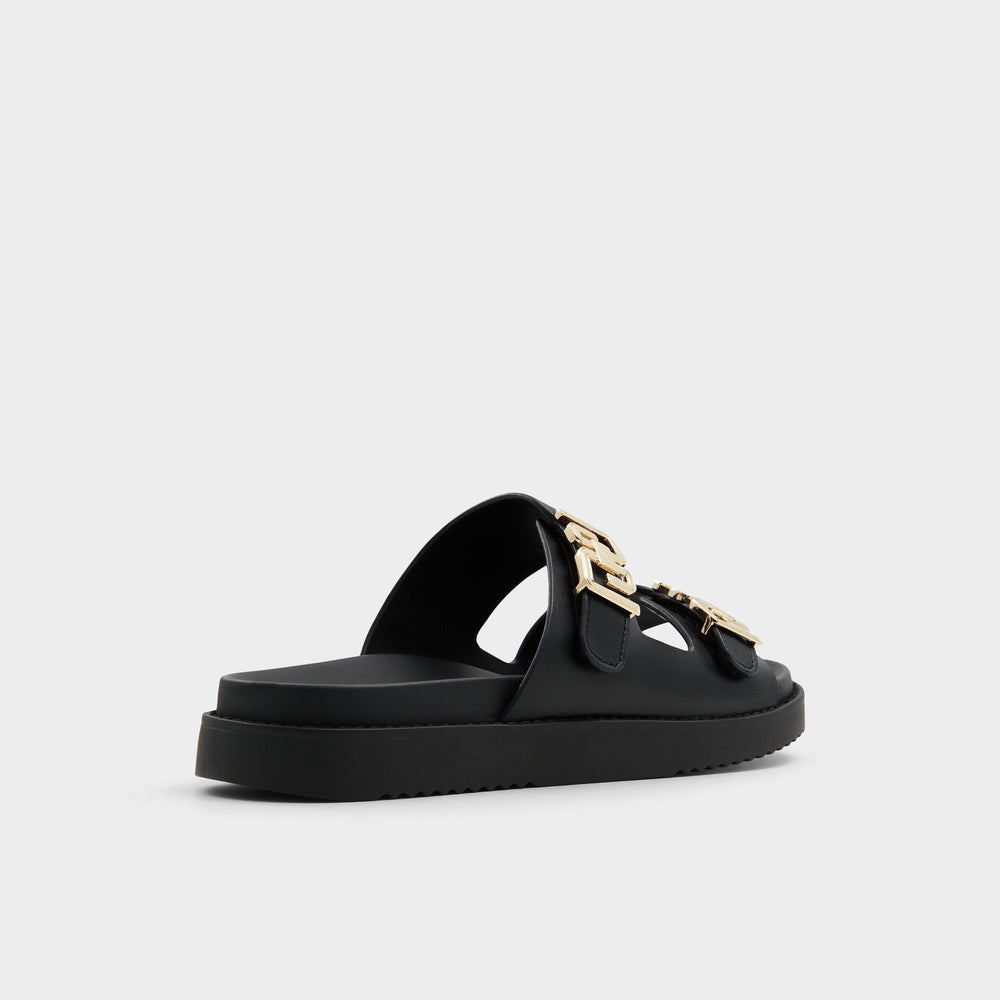 Footbed sandal Alessie Black Women's Footbed sandals - Footbed sandal
