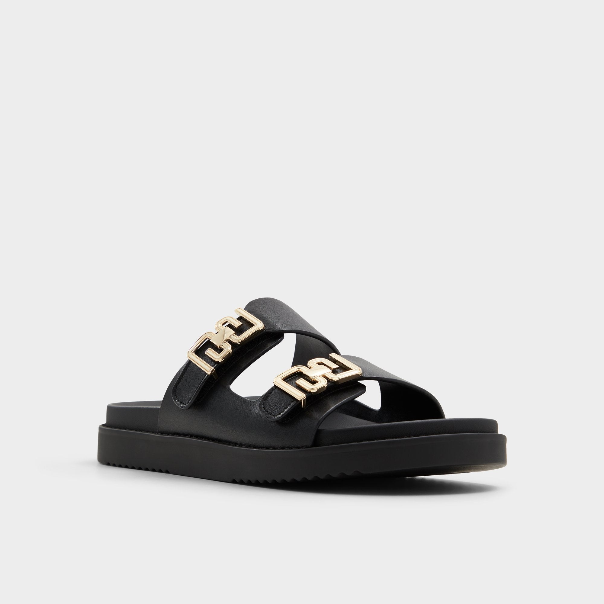 Footbed sandal Alessie Black Women's Footbed sandals - Footbed sandal